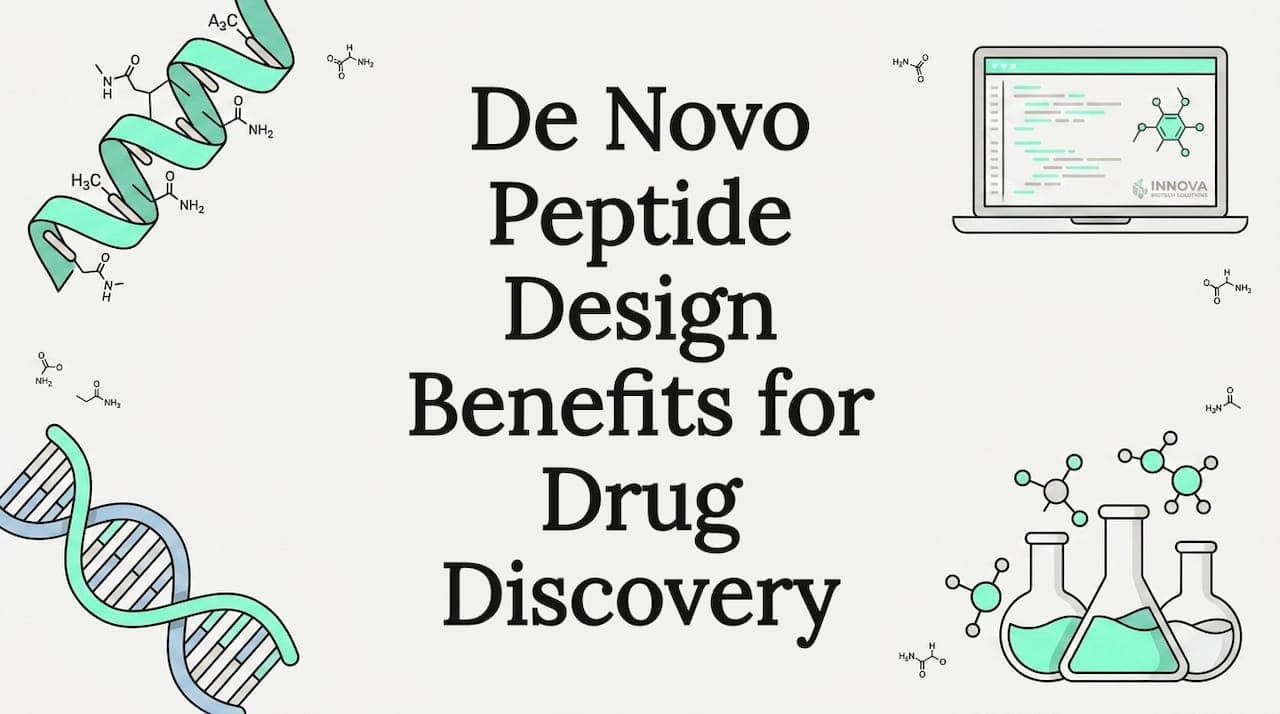 De Novo Peptide Design Benefits for Drug Discovery