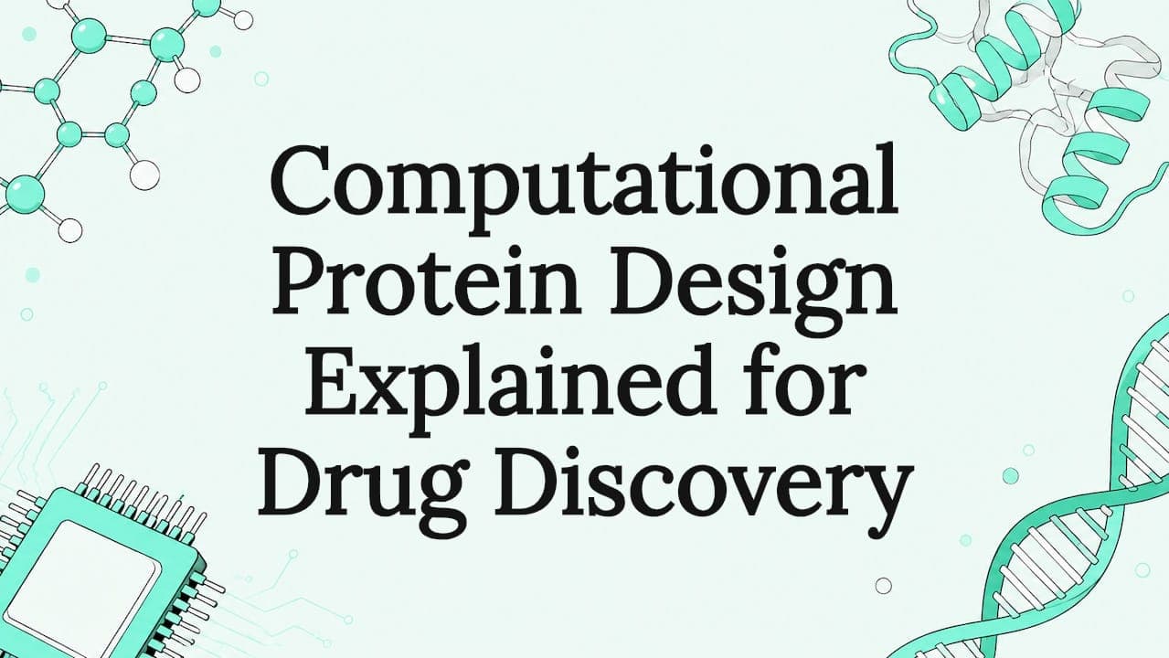 Computational Protein Design Explained for Drug Discovery