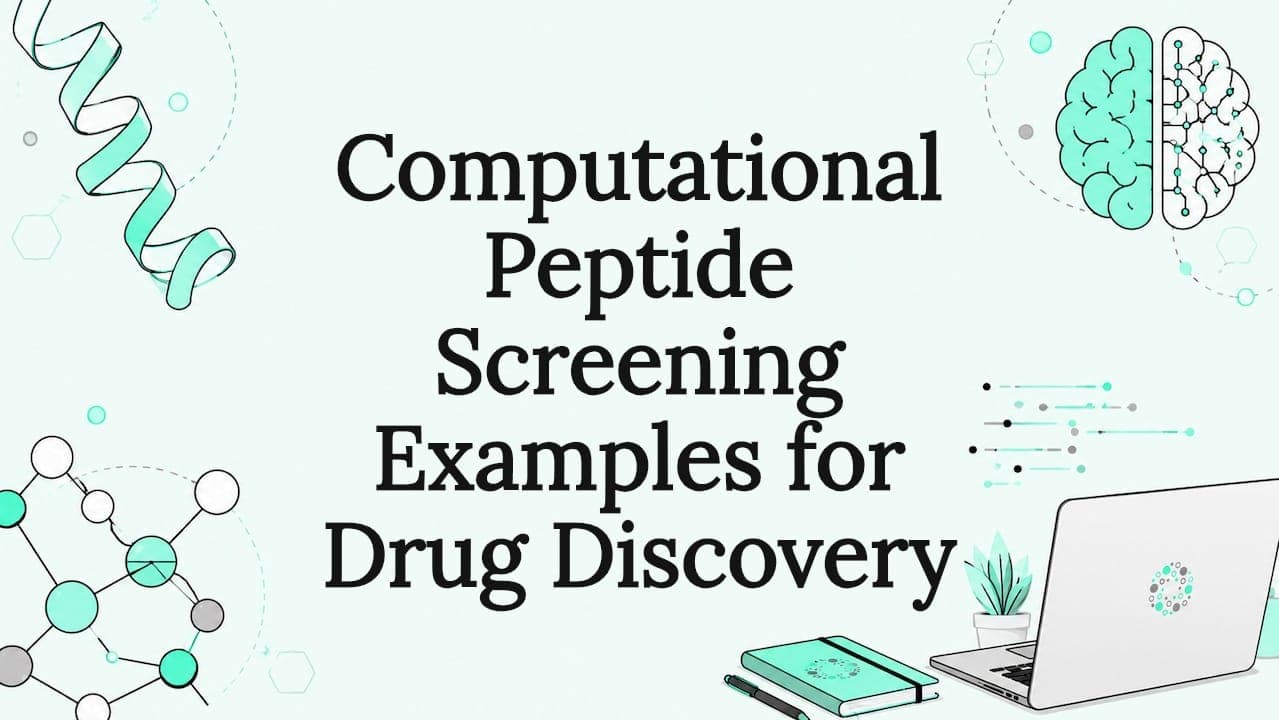 Computational Peptide Screening Examples for Drug Discovery