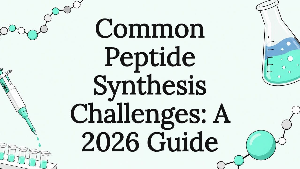 Common Peptide Synthesis Challenges: A 2026 Guide