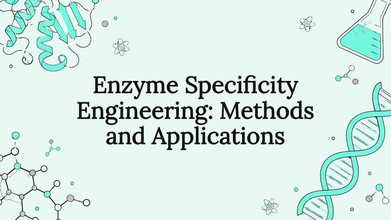 Enzyme Specificity Engineering: Methods and Applications