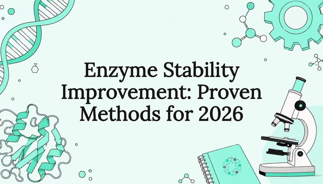 Enzyme Stability Improvement: Proven Methods for 2026