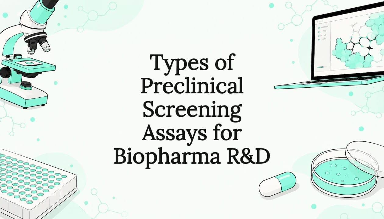 Types of Preclinical Screening Assays for Biopharma R&D