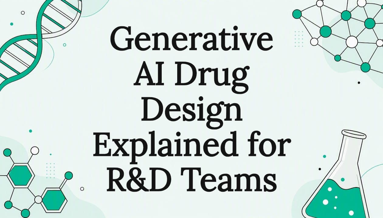 Generative AI Drug Design Explained for R&D Teams