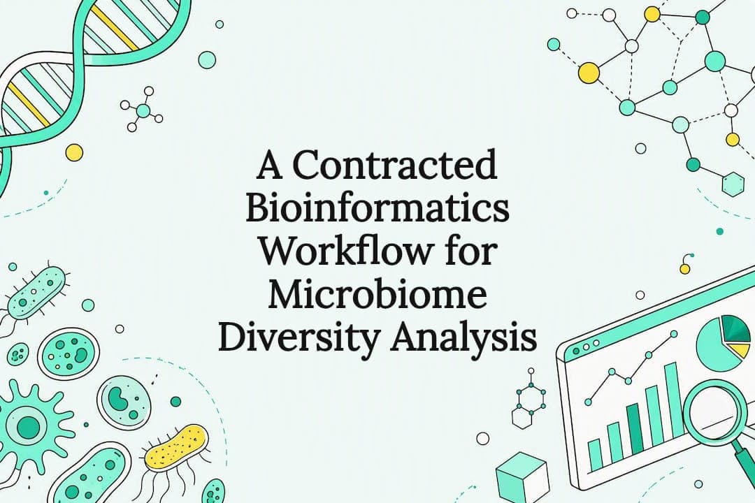 A Contracted Bioinformatics Workflow for Microbiome Diversity Analysis