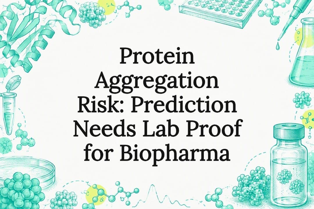 Protein Aggregation Risk: Prediction Needs Lab Proof for Biopharma